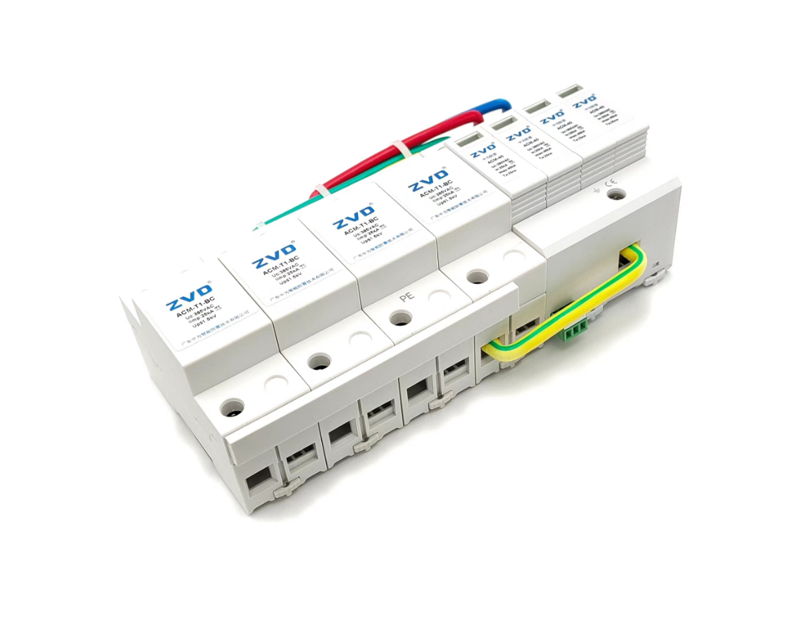 SPD1三相第一二級(jí)B+C復(fù)合型電源防雷器-開(kāi)關(guān)型10