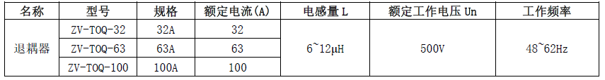 退耦器-防雷浪涌保護(hù)器二級(jí)聯(lián)動(dòng)用退耦電感 32A 63A 100A